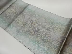 引箔抽象模様袋帯